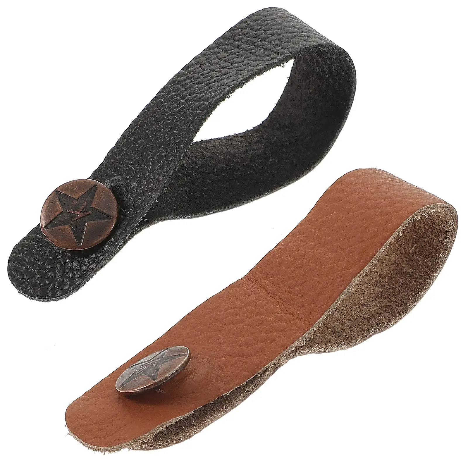 2Pcs Guitar Neck Strap Buttons Durable Cowhide Made for Acoustic Guitars Easy Installation Accessories Replacement
2Pcs Guitar Neck Strap Buttons Durable Cowhide Made for Acoustic Guitars Easy Installation Accessories Replacement