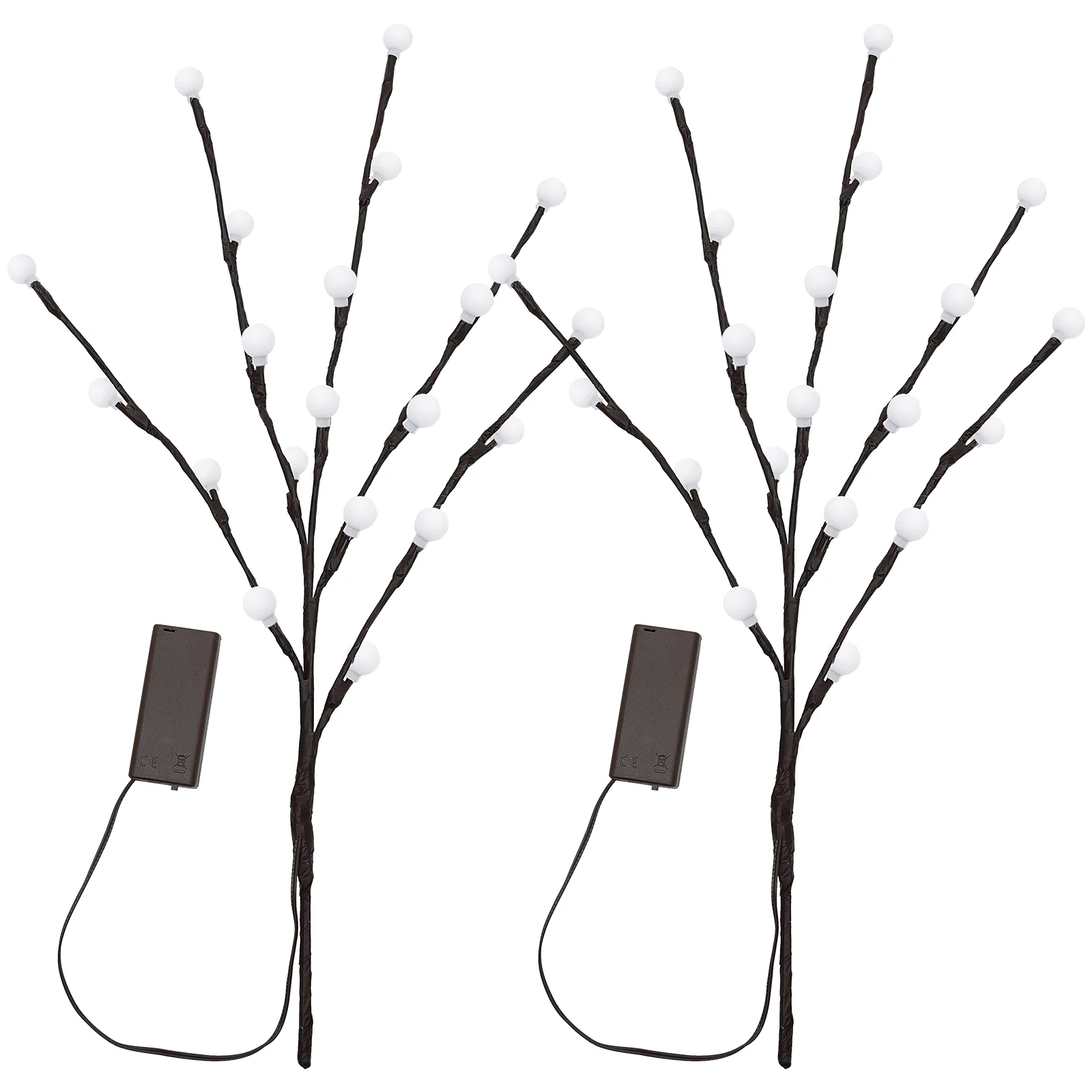 2 Pcs Holiday Lights Branch for Vase Batteries Christmas Twig Plastic Party Decorative
2 Pcs Holiday Lights Branch for Vase Batteries Christmas Twig Plastic Party Decorative