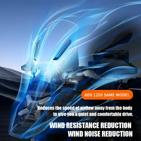 For Honda NSS750 CBF190X NS150GX NX400 Reinforcement Windshield Bracket Trim Strip Windscreen Support Adjustable Lifting Holder