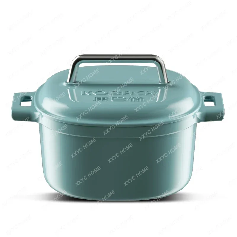 Cast Iron Pot Household Saucepan Slow Cooker Casserole Soup Pot Thermal Cooker Non-Stick Pan Induction Cooker Stew-Pan 
Cast Iron Pot Household Saucepan Slow Cooker Casserole Soup Pot Thermal Cooker Non-Stick Pan Induction Cooker Stew-Pan