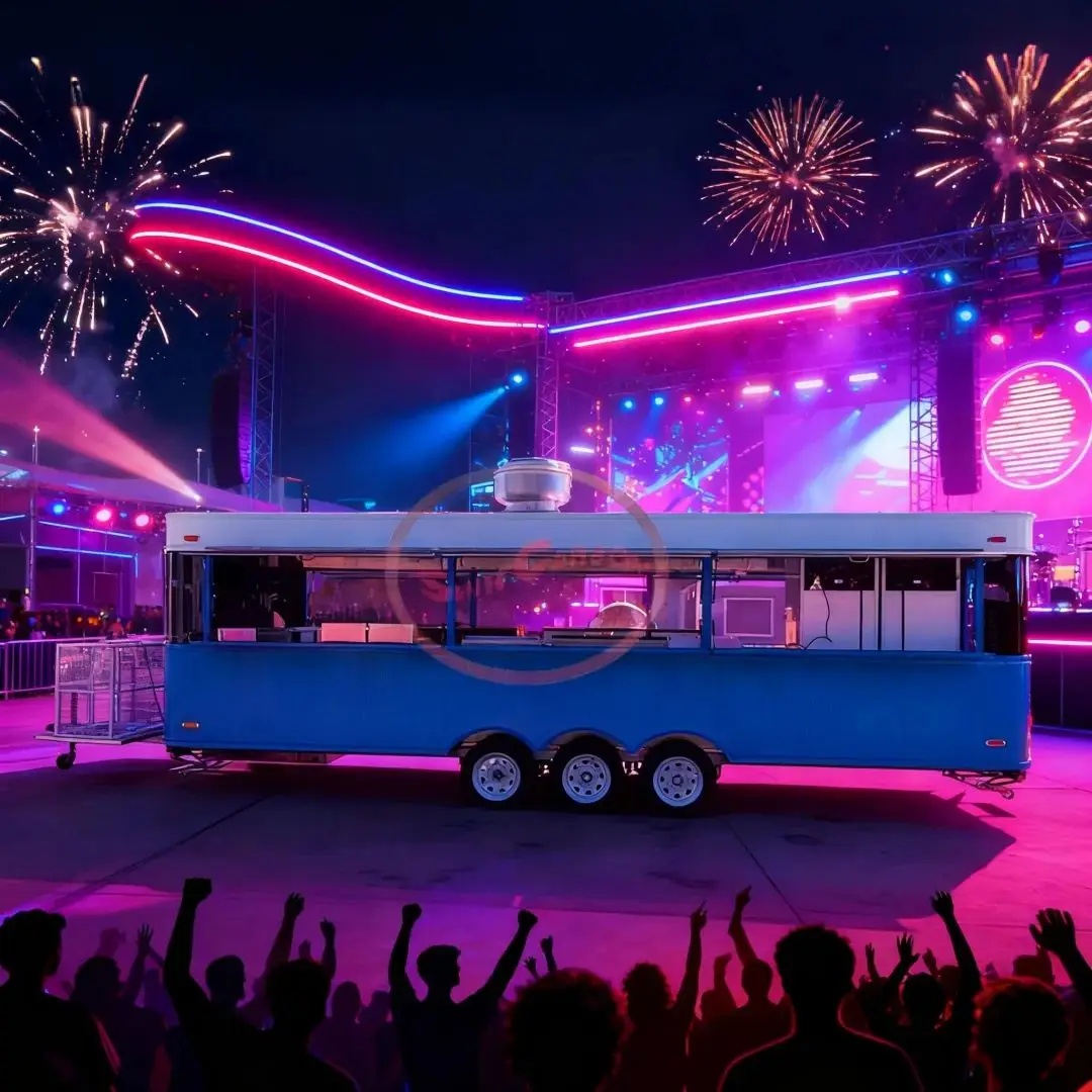 Customizable Commercial Mobile Vending Cart Multi-Functional Street View Snack Cart Outdoor Food Trailer for Business
Customizable Commercial Mobile Vending Cart Multi-Functional Street View Snack Cart Outdoor Food Trailer for Business