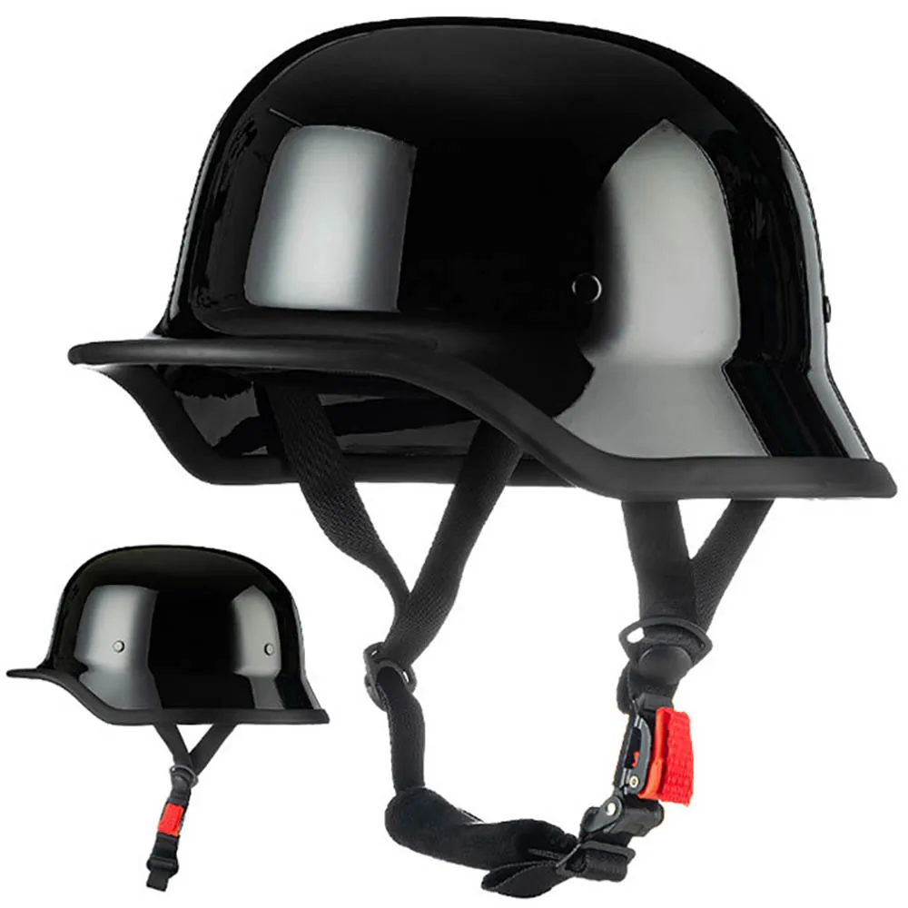 Motorcycle Helmet Classic German Vintage Moto Helmet Half Face Retro Kask Motocross Helmet Men and Women Casco Moto DOT Approved
Motorcycle Helmet Classic German Vintage Moto Helmet Half Face Retro Kask Motocross Helmet Men and Women Casco Moto DOT Approved