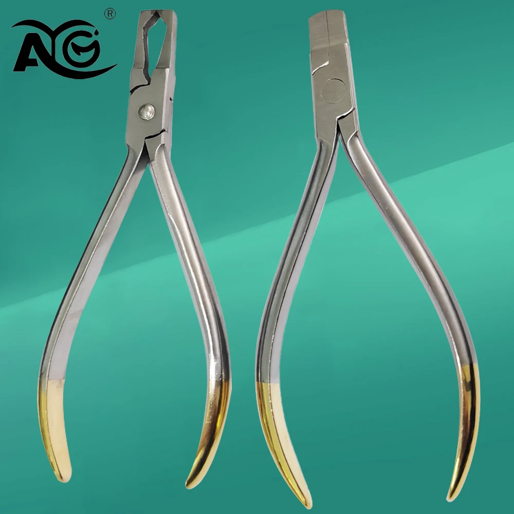 AG Dentistry Distal End Cutting Plier Orthodontic Dental Forceps Stainless Steel Wire Filament Cutter Tools for Dentist 
AG Dentistry Distal End Cutting Plier Orthodontic Dental Forceps Stainless Steel Wire Filament Cutter Tools for Dentist