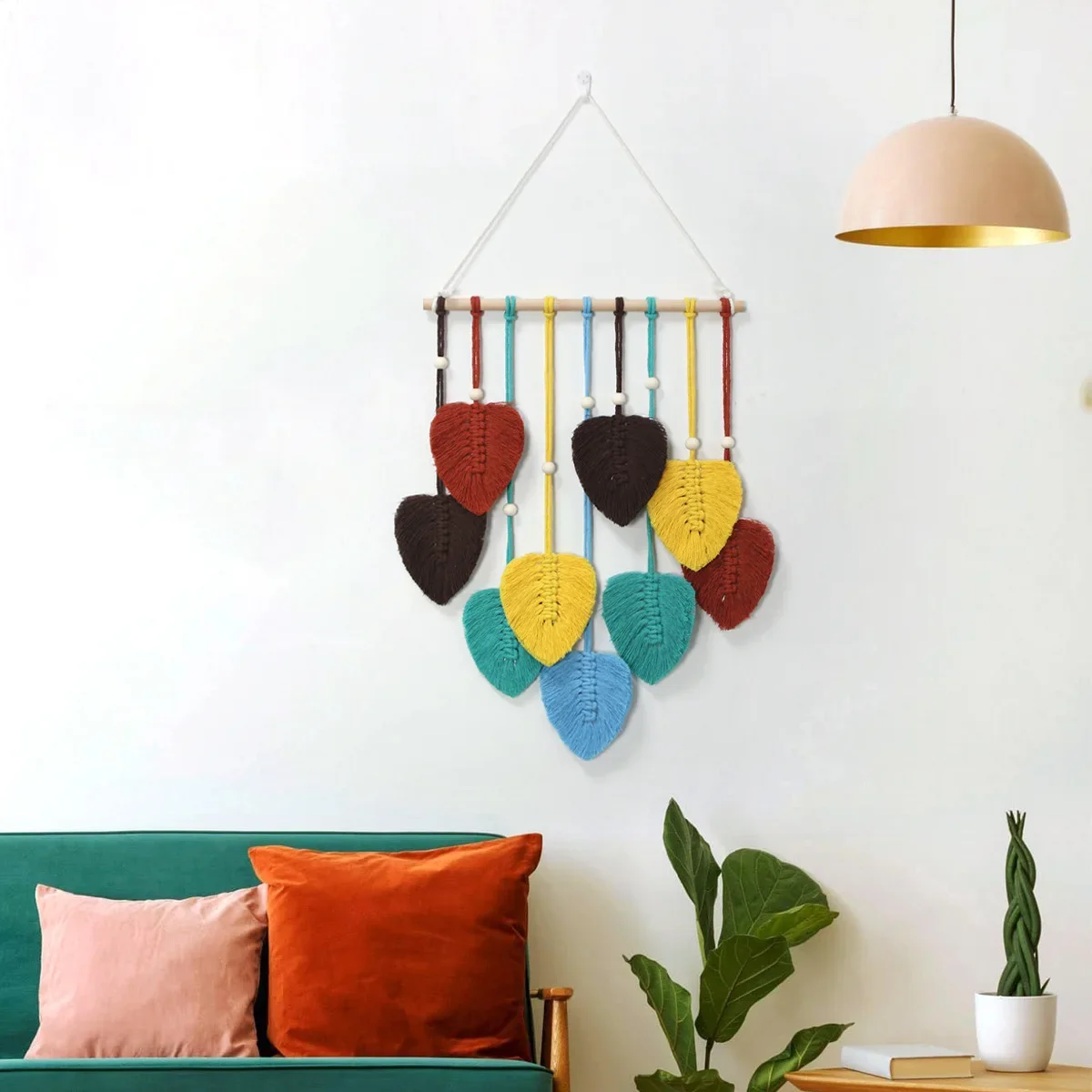 Tapestry Colourful Leaves Hand Woven Tassels Fabric Hotel Restaurant Living Room Bedroom Balcony Hanging Home Wall Decorations
Tapestry Colourful Leaves Hand Woven Tassels Fabric Hotel Restaurant Living Room Bedroom Balcony Hanging Home Wall Decorations