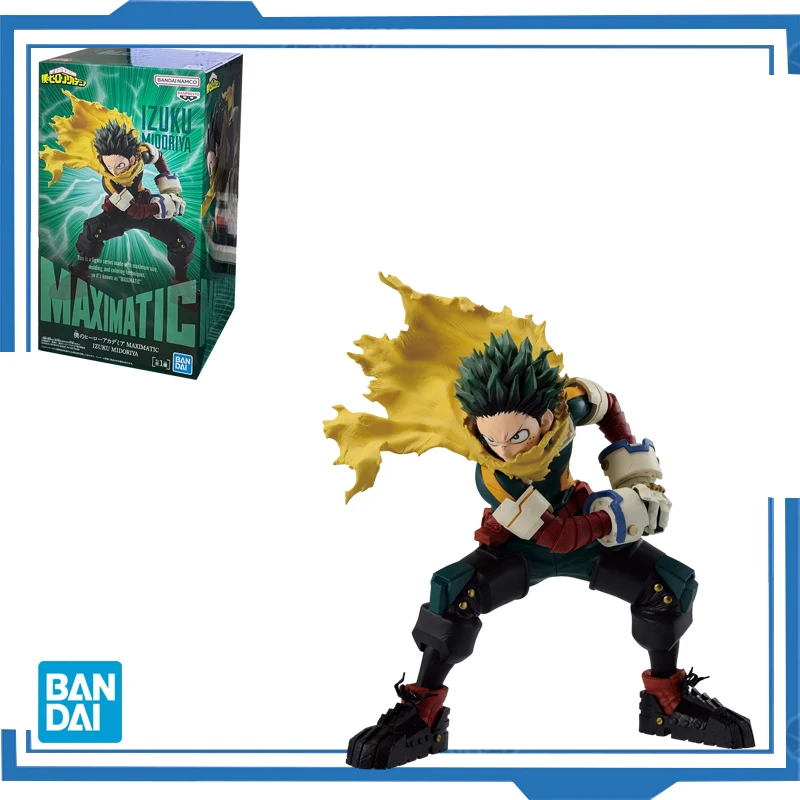 Bandai Original Banpresto Anime My Hero Academia MAXIMATIC MAX Izuku Midoriya PVC Action Figure Collectible Model Toys
Bandai Original Banpresto Anime My Hero Academia MAXIMATIC MAX Izuku Midoriya PVC Action Figure Collectible Model Toys