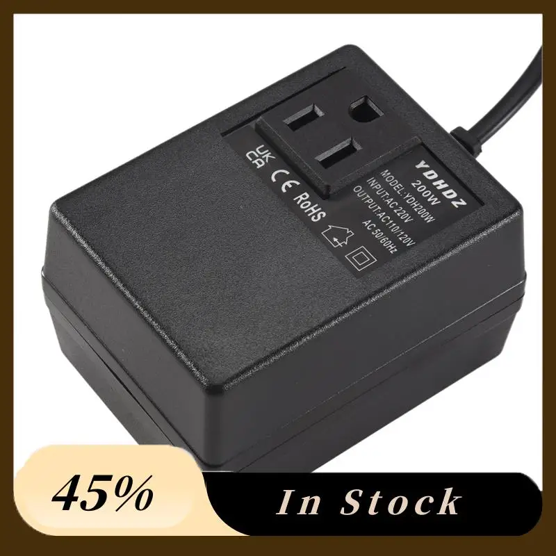 The New 1 PCS 200W Voltage Converter Transformer 220V To 110V Step Down Travel Voltage Transformer Converter US Plug
The New 1 PCS 200W Voltage Converter Transformer 220V To 110V Step Down Travel Voltage Transformer Converter US Plug