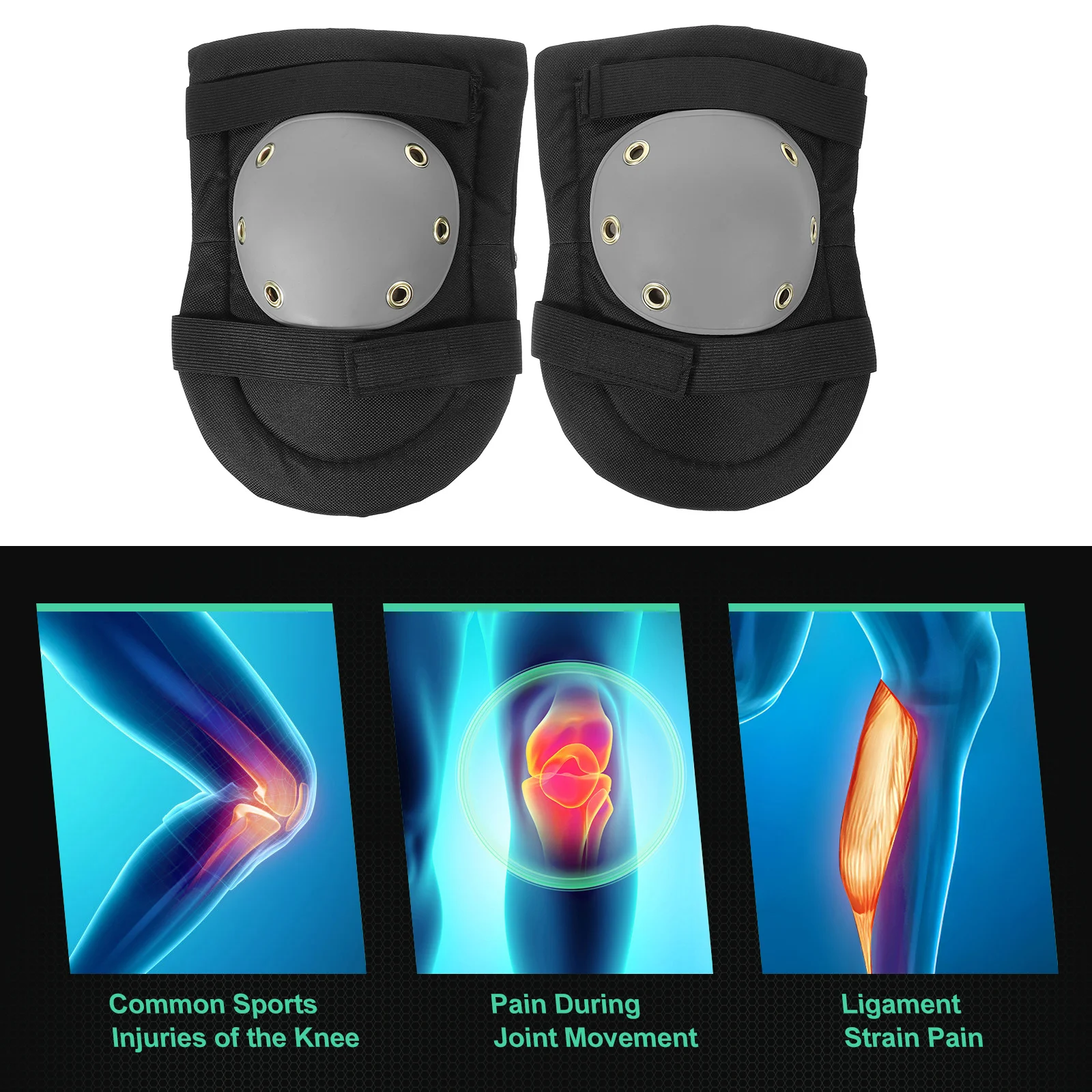 Knee Protectors for Work Comfortable Fit Gardening Hiking Cycling Running Sports Knee Pads Protection Gear
Knee Protectors for Work Comfortable Fit Gardening Hiking Cycling Running Sports Knee Pads Protection Gear