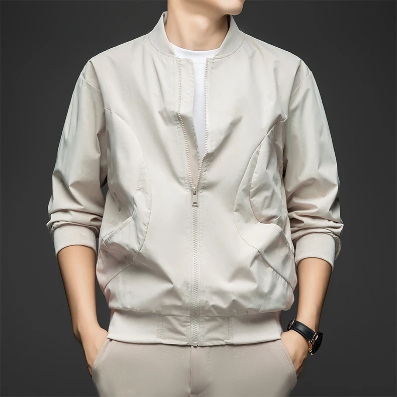 2025 New Baseball Jacket for Men's Spring and Autumn Youth Casual Thin Coat Simple Windproof Men's Top
2025 New Baseball Jacket for Men's Spring and Autumn Youth Casual Thin Coat Simple Windproof Men's Top