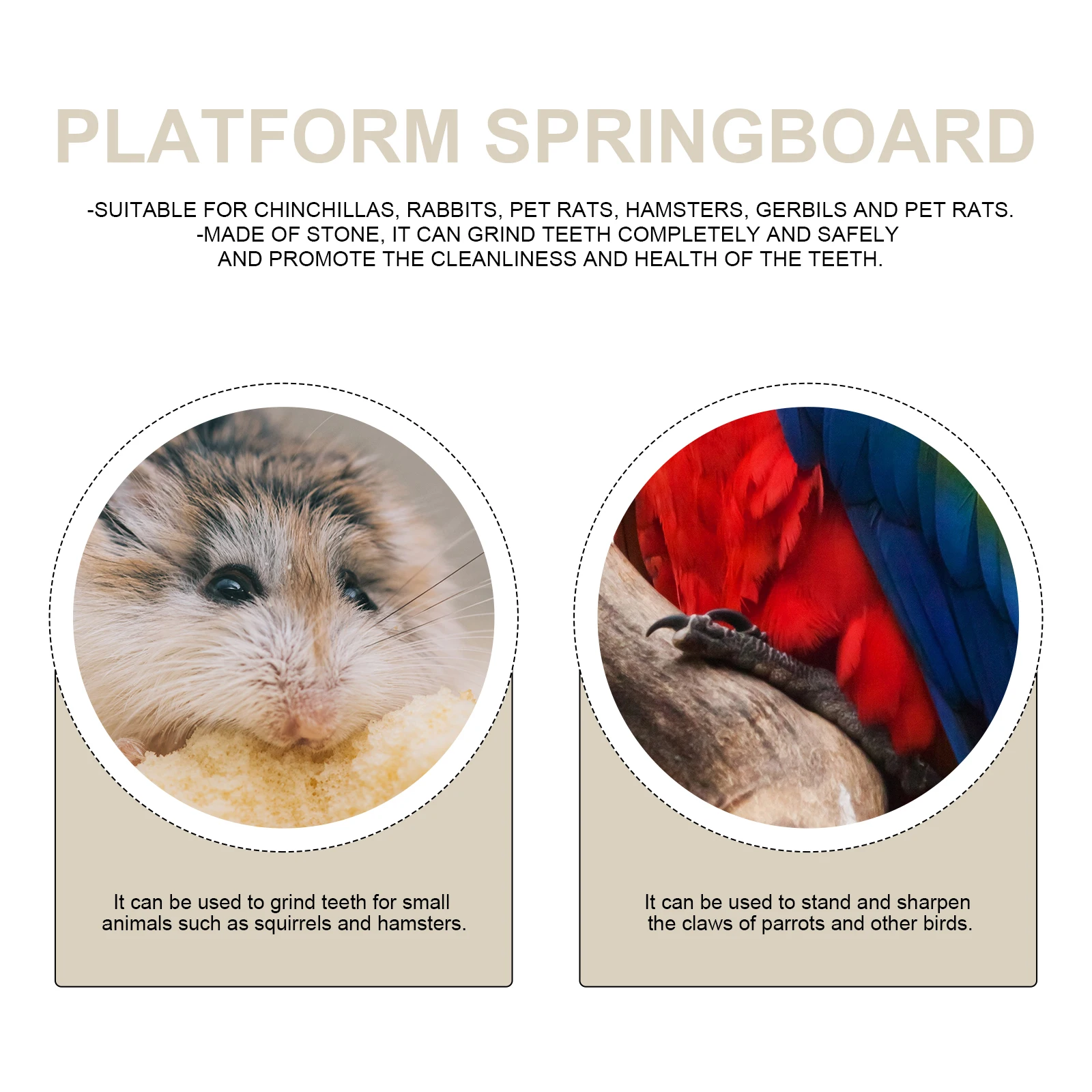 1Pc Long Rectangular Chinchilla Rabbit Hamster Rat Molar Stone Jumping Platform Pet Teeth Protection Cleaning Supplies
1Pc Long Rectangular Chinchilla Rabbit Hamster Rat Molar Stone Jumping Platform Pet Teeth Protection Cleaning Supplies