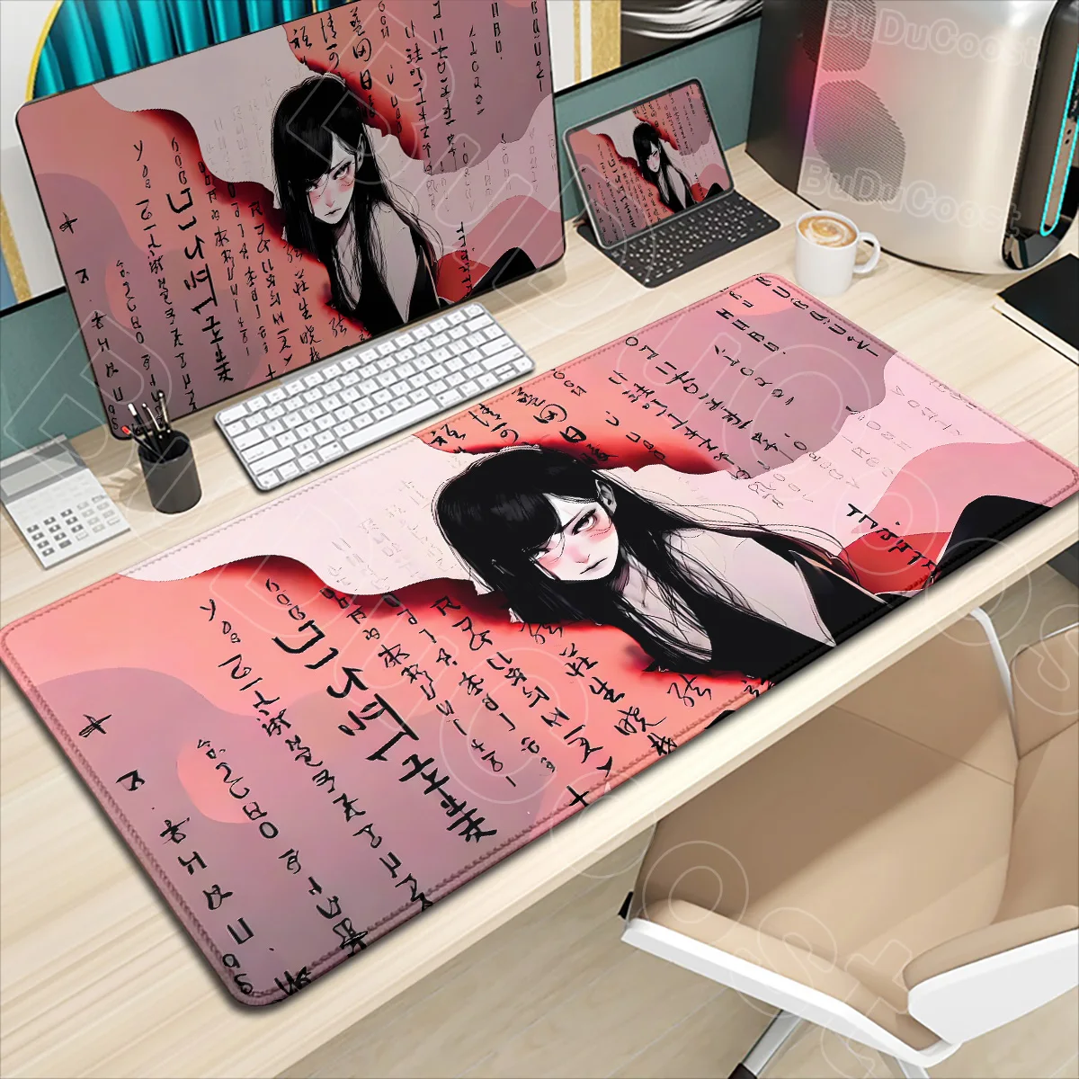 New Hot Sale Anime Dark Girl Desk Mats Large Size Mouse Pad Office Keyboard Edge Locking Gamer Accessories Non-slip Mousepad Xxl
New Hot Sale Anime Dark Girl Desk Mats Large Size Mouse Pad Office Keyboard Edge Locking Gamer Accessories Non-slip Mousepad Xxl