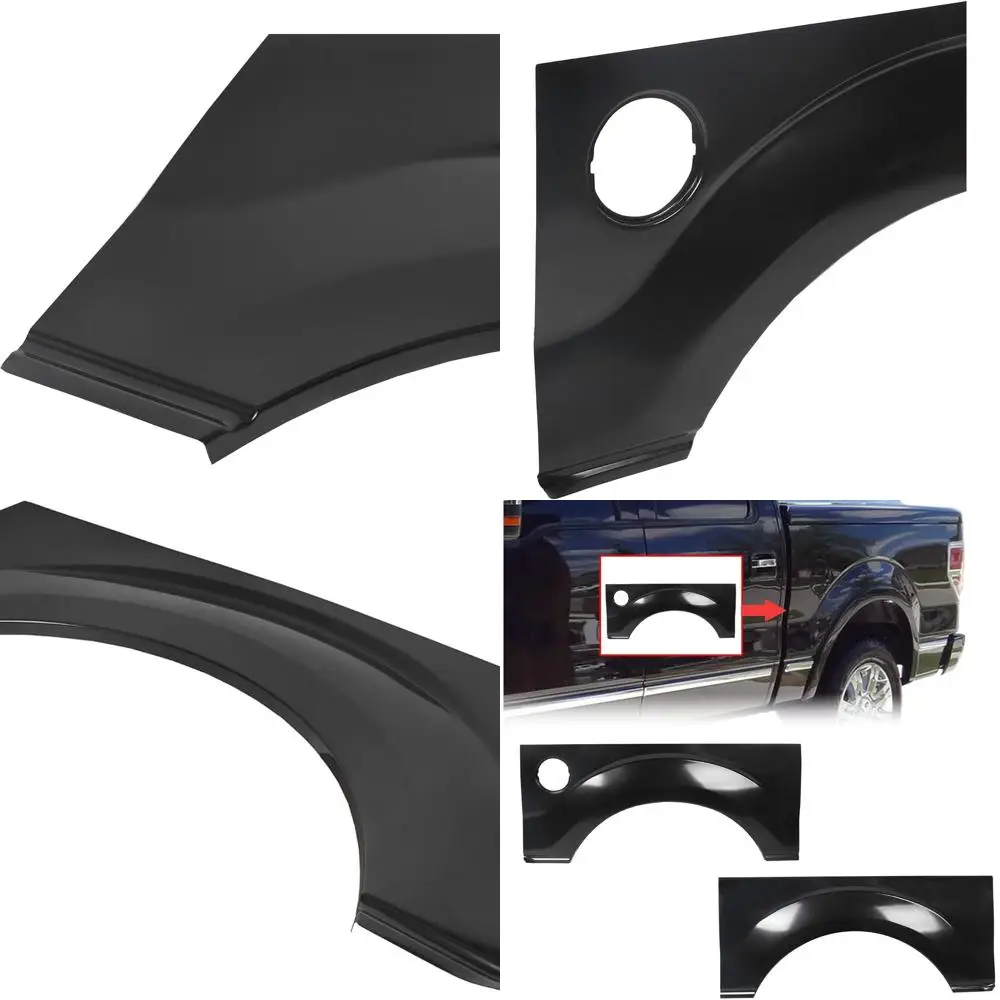 Четверть панели арки заднего колеса, совместимая с Ford F150 LD 2009-2014 гг., без формовочных отверстий, верхняя ремонтная панель кровати, сменная сталь
Четверть панели арки заднего колеса, совместимая с Ford F150 LD 2009-2014 гг., без формовочных отверстий, верхняя ремонтная панель кровати, сменная сталь