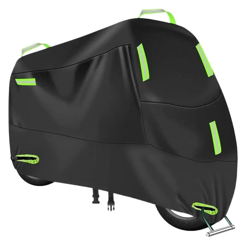 Universal Motorcycle Cover Heavy Duty Protective Cover with Lock-Holes Reflective Strips Scooter Shelter Motorcycle Accessories
Universal Motorcycle Cover Heavy Duty Protective Cover with Lock-Holes Reflective Strips Scooter Shelter Motorcycle Accessories