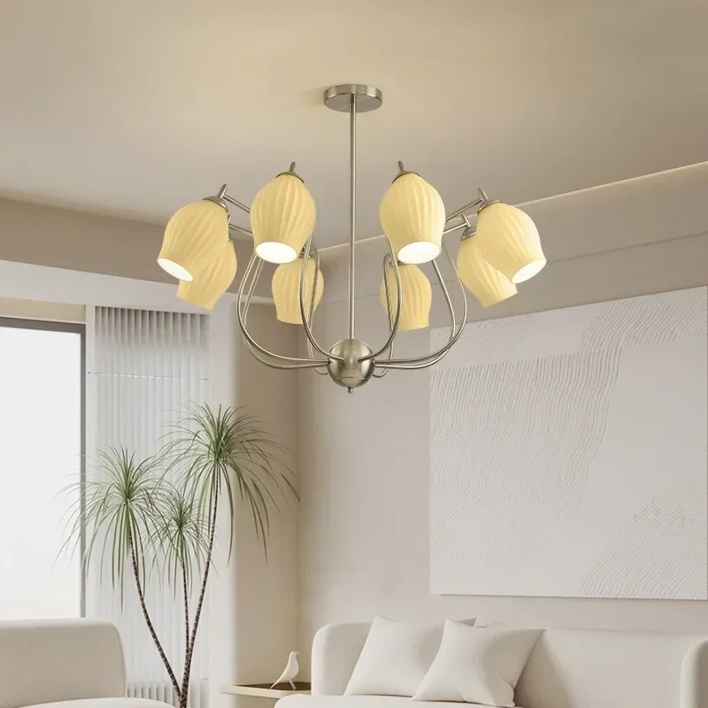 SANDYHA Nordic Threaded Pendant Light Retro Ceramics Chandelier LED Hanging Lamp For Bedroom Living Room Dining Table Home Decor
SANDYHA Nordic Threaded Pendant Light Retro Ceramics Chandelier LED Hanging Lamp For Bedroom Living Room Dining Table Home Decor
