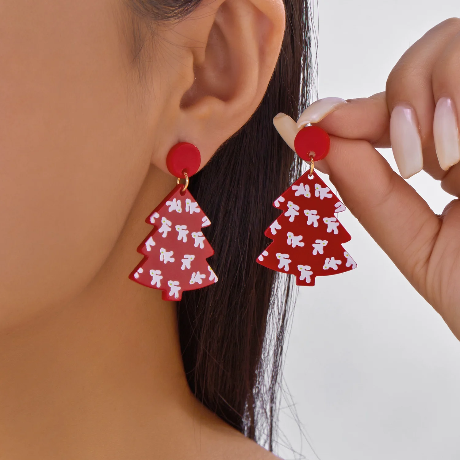 Creative Red Christmas Tree Cute Rabbit Print Dangle Earrings For Women Acrylic Santa Claus Snowman Cute Earring Party Jewelry
Creative Red Christmas Tree Cute Rabbit Print Dangle Earrings For Women Acrylic Santa Claus Snowman Cute Earring Party Jewelry