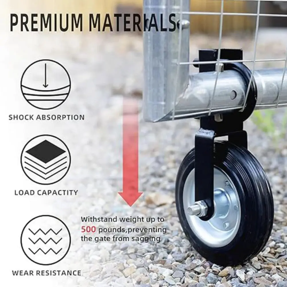 Helper Heavy Duty Farm Gate Caster Rubber Wheel Black Outdoor Door Frame Metal Tube Gate Caster Wheel Lawn Gate
Helper Heavy Duty Farm Gate Caster Rubber Wheel Black Outdoor Door Frame Metal Tube Gate Caster Wheel Lawn Gate