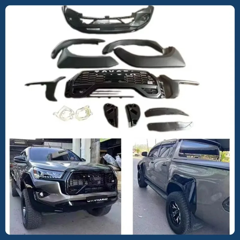 BODY KIT for Hilux 2015+ Conversion to GR Sport 2021+
BODY KIT for Hilux 2015+ Conversion to GR Sport 2021+