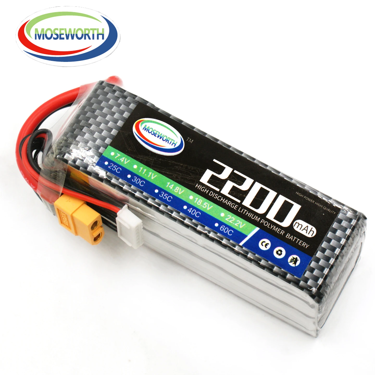 2200mAh 2S 3S 4S 5S 6S Lipo Battery 7.4V 11.1V 14.8V 18.5V 22.2V 25C 30C 35C 40C 60C RC Toys LiPo Batteries RC Airplane Drone
2200mAh 2S 3S 4S 5S 6S Lipo Battery 7.4V 11.1V 14.8V 18.5V 22.2V 25C 30C 35C 40C 60C RC Toys LiPo Batteries RC Airplane Drone
