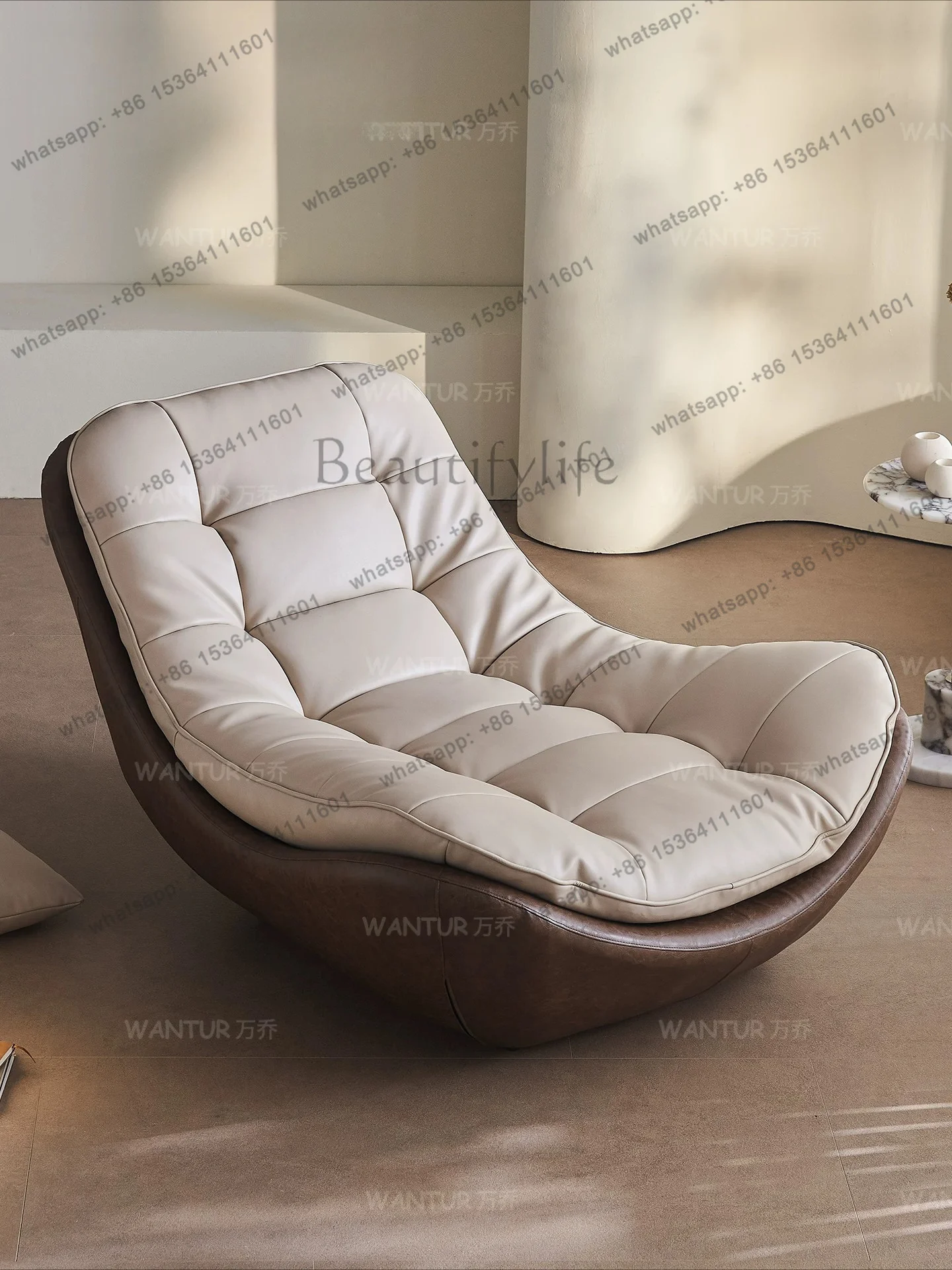 Single sofa simple light luxury modern leisure chair lazy sofa living room recliner
Single sofa simple light luxury modern leisure chair lazy sofa living room recliner
