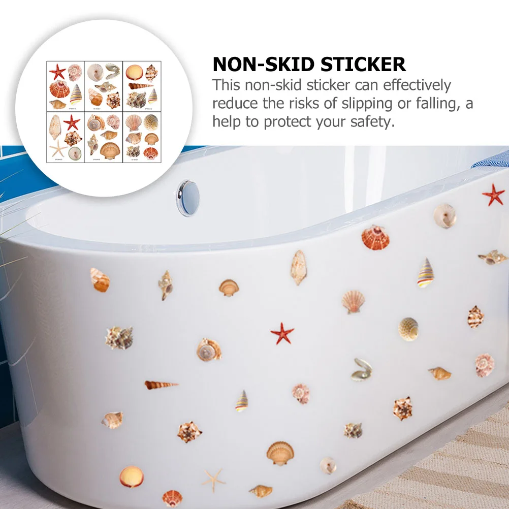 6 Sheets PVC Paper Bathtub Stickers Shell Pattern Detachable Waterproof Kids Bathroom Decor Non Skid Shower Pool Kitchen Floors
6 Sheets PVC Paper Bathtub Stickers Shell Pattern Detachable Waterproof Kids Bathroom Decor Non Skid Shower Pool Kitchen Floors