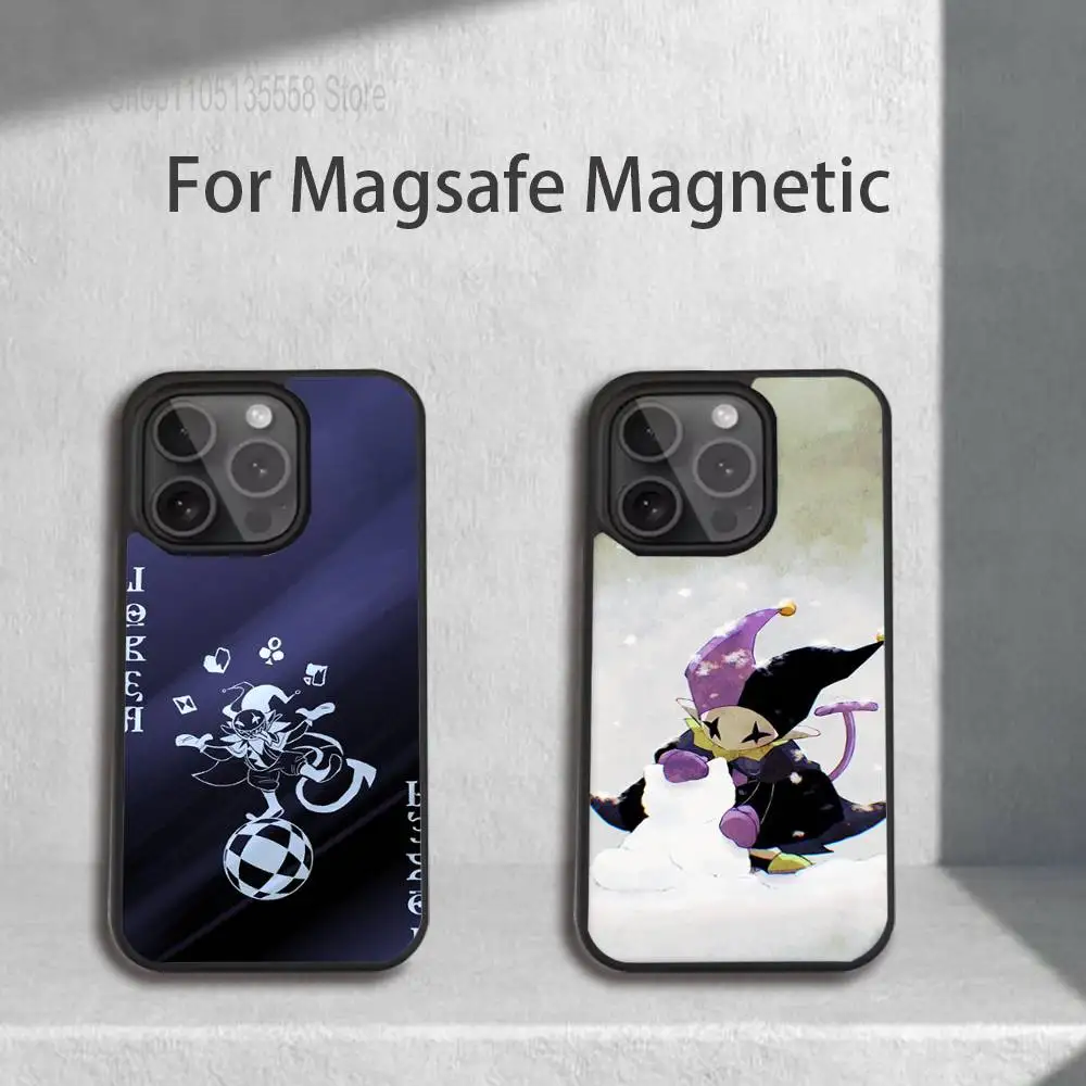 Чехол для телефона Jevil Deltarune Game для iPhone 17,16,15,14,13,12,11, Pro, Max, Plus, Mini, SE4, E с магнитной беспроводной зарядкой Magsafe
Чехол для телефона Jevil Deltarune Game для iPhone 17,16,15,14,13,12,11, Pro, Max, Plus, Mini, SE4, E с магнитной беспроводной зарядкой Magsafe