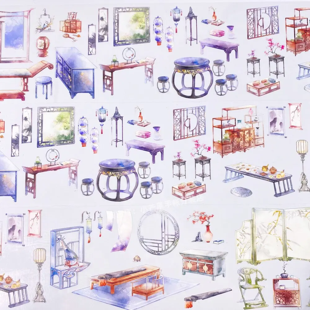 Washi Pet Tape Corner Courtyard Garden Antique Journal Collage Planner Sticker Goo Card
Washi Pet Tape Corner Courtyard Garden Antique Journal Collage Planner Sticker Goo Card