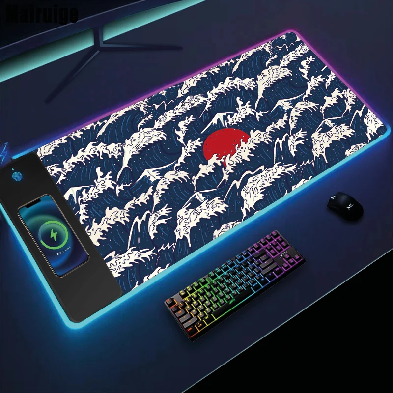 Mouse Pad Gaming Japanese Wave Oriental Minimalistic Desk Accessories Office Rug Mousepad Xxl Desk Pad Office Supplies Carpet
Mouse Pad Gaming Japanese Wave Oriental Minimalistic Desk Accessories Office Rug Mousepad Xxl Desk Pad Office Supplies Carpet