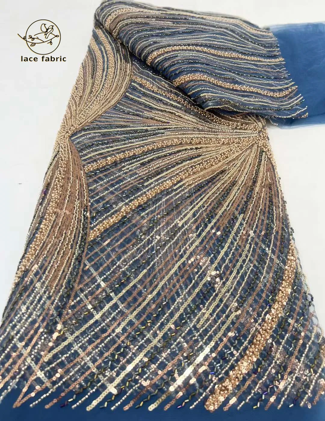 African Bead Lace Fabric 2024 High Quality Lace Fabrics By The Meters Sequin Tulle Wedding Dresses Embroidery For Sewing 5 Yards
African Bead Lace Fabric 2024 High Quality Lace Fabrics By The Meters Sequin Tulle Wedding Dresses Embroidery For Sewing 5 Yards