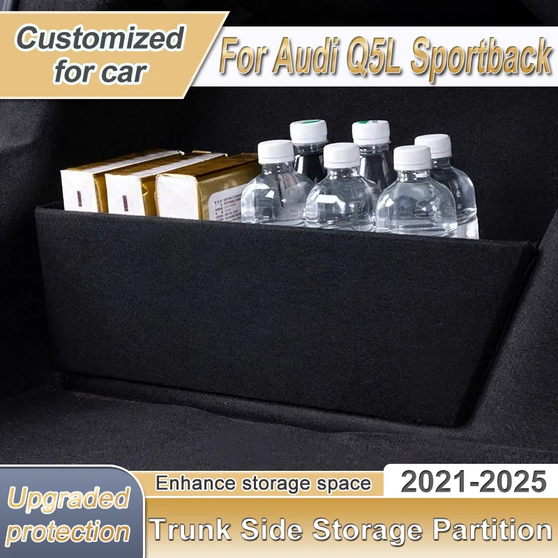 For Audi Q5L Sportback 2021~2025 Car Trunk Storage Partition Thicken Multifunction Storage Box Car Interior Trunk Side Partition
For Audi Q5L Sportback 2021~2025 Car Trunk Storage Partition Thicken Multifunction Storage Box Car Interior Trunk Side Partition