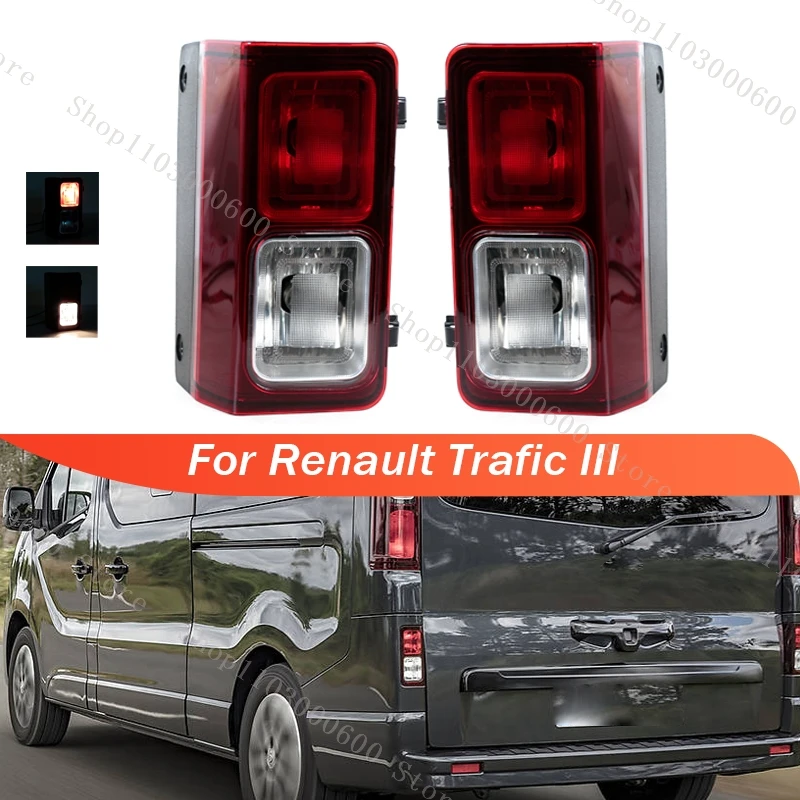 For Renault Trafic 2014 2015 2016 2017 2018 2019 2020 2021 2022-2024 Rear Tail Light Brake Lamp Warning Signal Lamp Taillight
For Renault Trafic 2014 2015 2016 2017 2018 2019 2020 2021 2022-2024 Rear Tail Light Brake Lamp Warning Signal Lamp Taillight