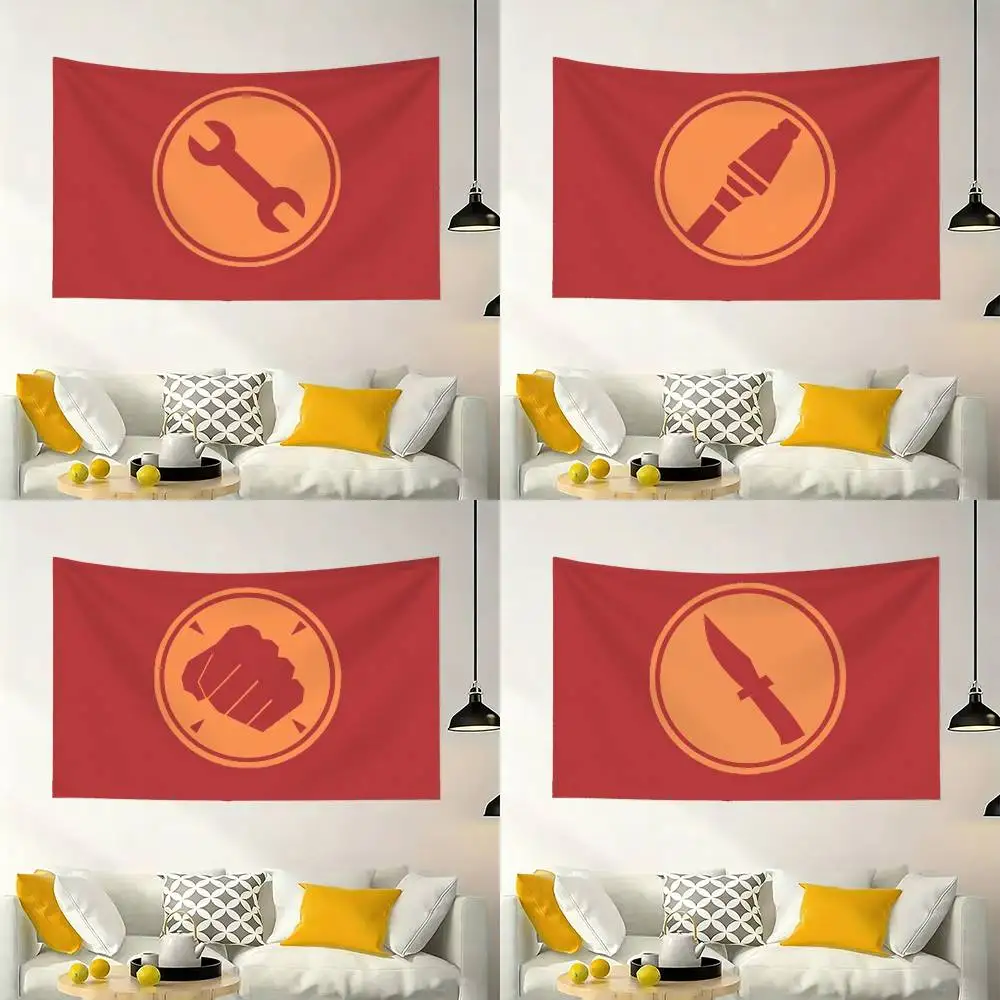 TF2 RED engineer spy pyro Flags Wall Hanging Background Art Banner for Bedroom Home Outdoor Decor
TF2 RED engineer spy pyro Flags Wall Hanging Background Art Banner for Bedroom Home Outdoor Decor