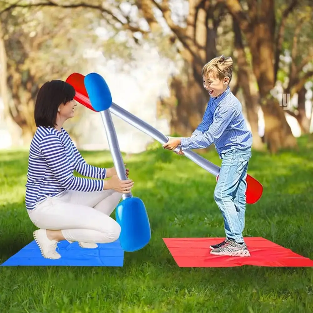 Adults Teens Red Blue Inflatable Sticks Air Hammer Cute Yard Game Sticks PVC With Mats Gladiator Games Sticks Kids Children
Adults Teens Red Blue Inflatable Sticks Air Hammer Cute Yard Game Sticks PVC With Mats Gladiator Games Sticks Kids Children