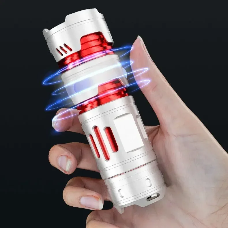 Multifunction LED Aluminum Alloy Mini Flashlight Portable TYPE-C Strong Light IPX45 Lighting Flashlight Camping Outdoor
Multifunction LED Aluminum Alloy Mini Flashlight Portable TYPE-C Strong Light IPX45 Lighting Flashlight Camping Outdoor