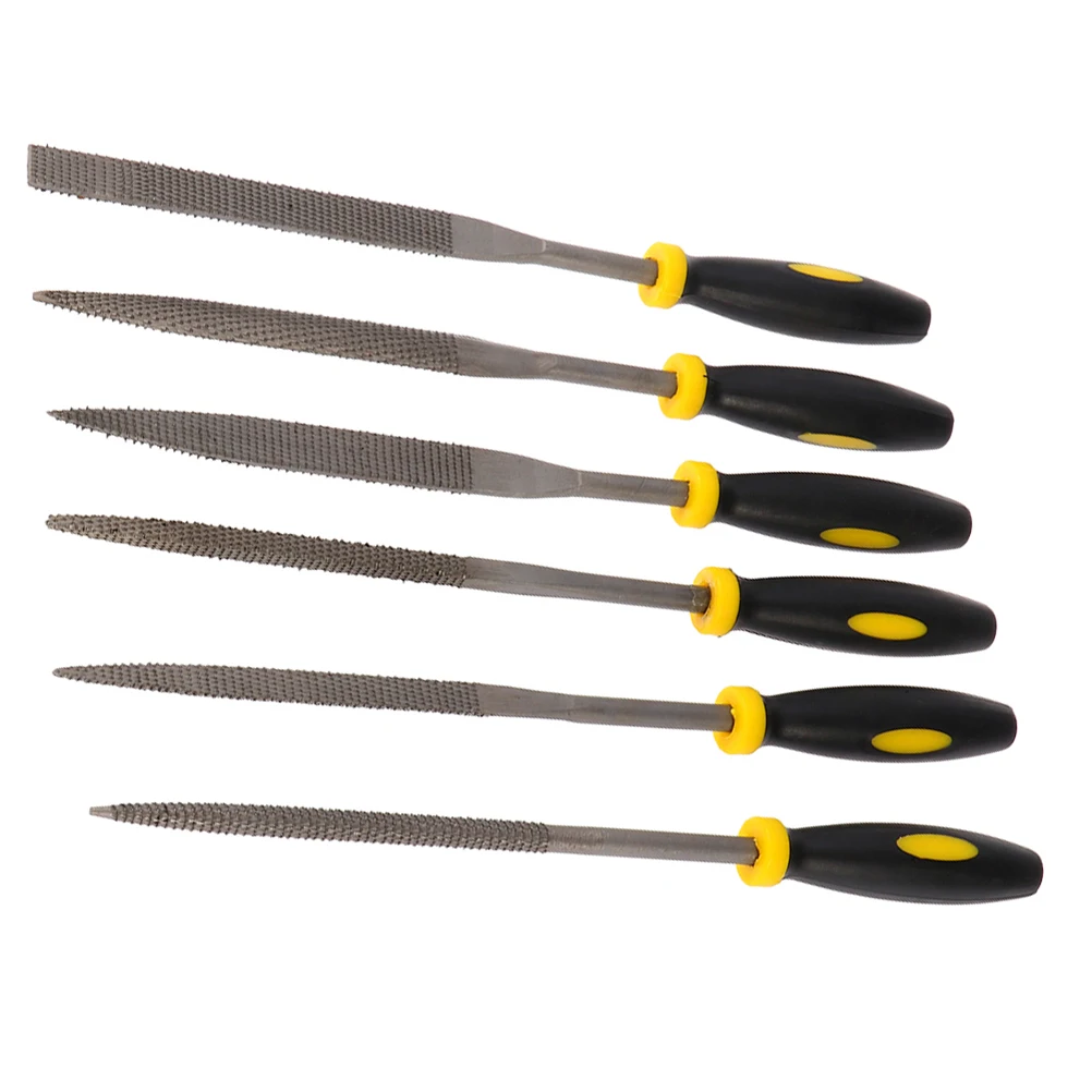 6 Pcs Mini File Kit Precision Tools Coarse Tooth rasp file wood rasp tool long lasting anti skid handle for wood metals
6 Pcs Mini File Kit Precision Tools Coarse Tooth rasp file wood rasp tool long lasting anti skid handle for wood metals