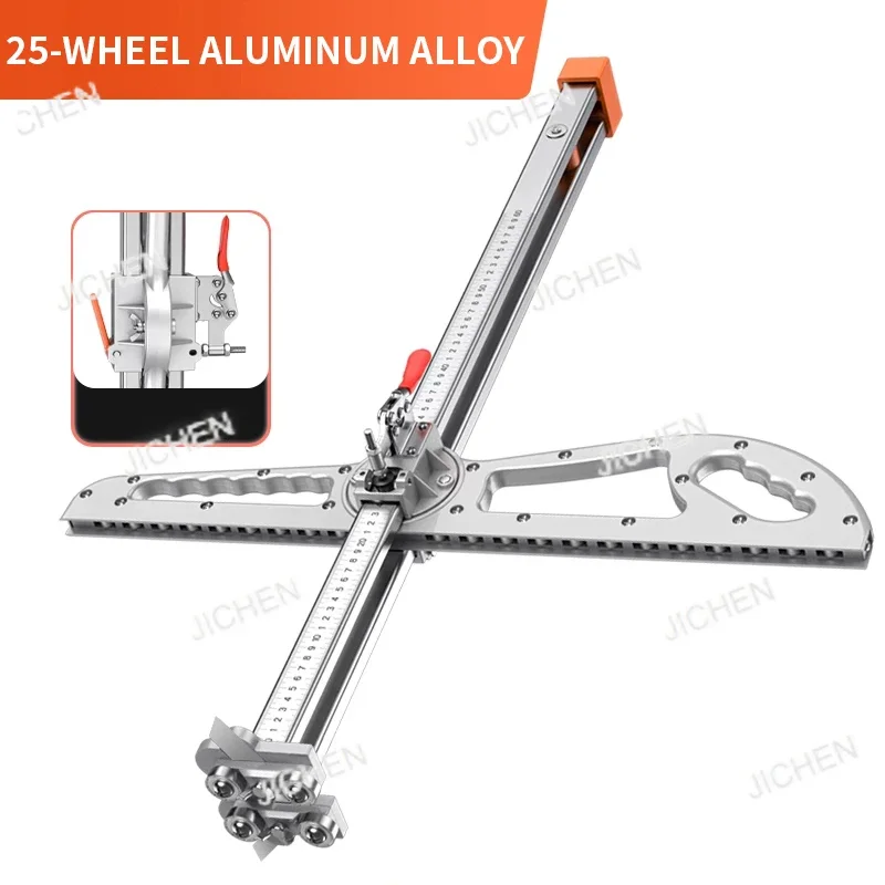 Fully Automatic High Precision Roller Carpenter Hand Pushed Hand Tool Aluminum Alloy Drywall Cutting Tool Push Broach Dust-free
Fully Automatic High Precision Roller Carpenter Hand Pushed Hand Tool Aluminum Alloy Drywall Cutting Tool Push Broach Dust-free