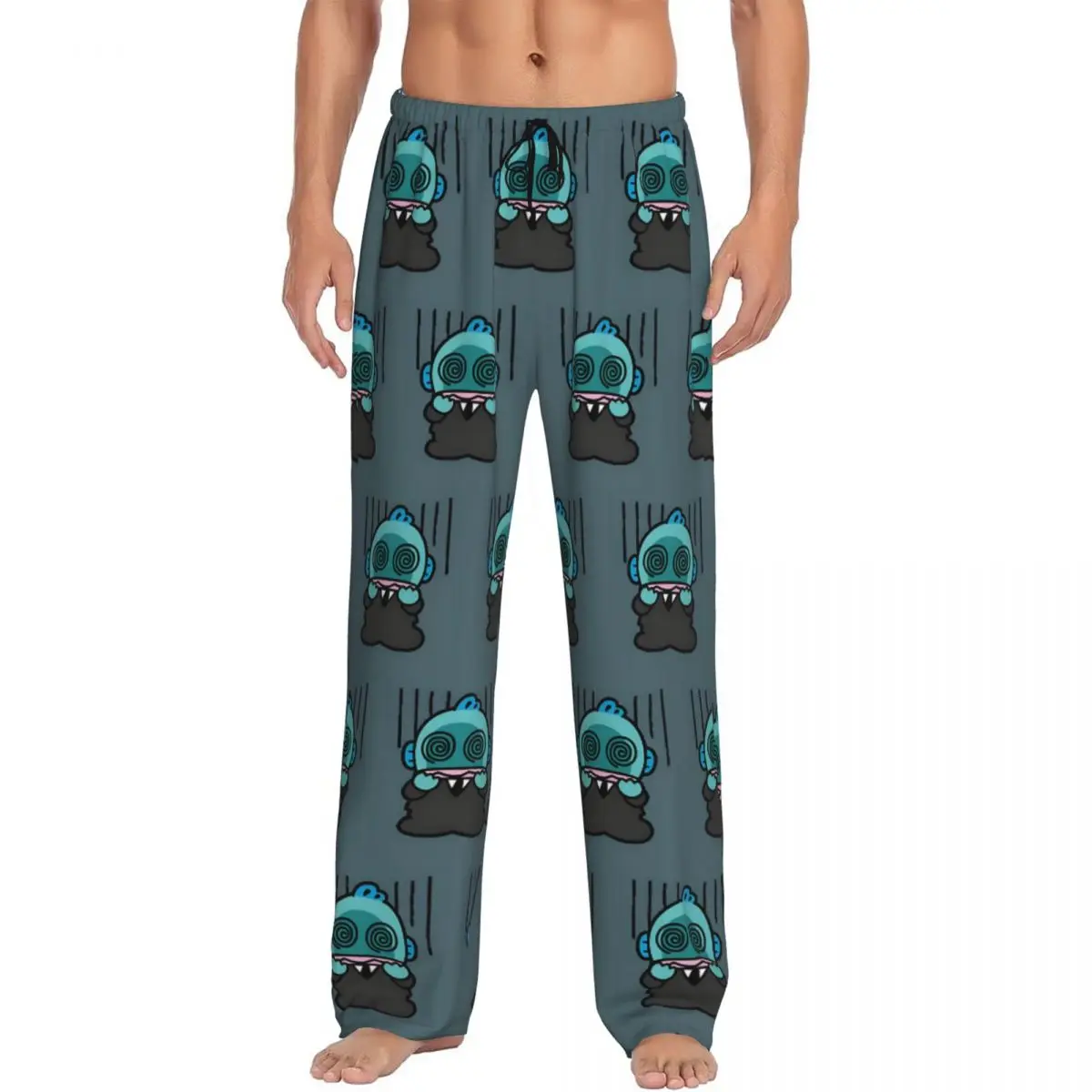 Мужские пижамные штаны Hangyodon на заказ, одежда для сна Merman Lounge на шнурке, нижняя часть с карманами
Мужские пижамные штаны Hangyodon на заказ, одежда для сна Merman Lounge на шнурке, нижняя часть с карманами