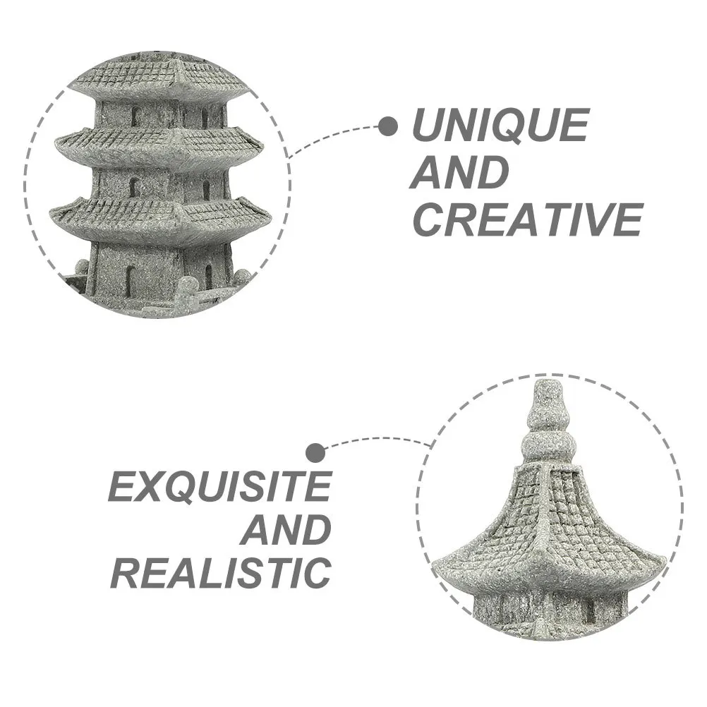 2pcs Stone Pagoda Mini Statue Micro Landscape Yard Bonsai Durable Outdoor Indoor Decoration Garden Pavilion Aquarium Supplies
2pcs Stone Pagoda Mini Statue Micro Landscape Yard Bonsai Durable Outdoor Indoor Decoration Garden Pavilion Aquarium Supplies