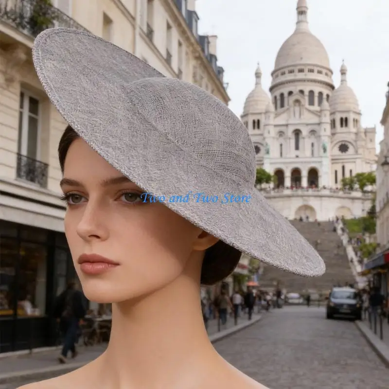 HX6F Large 40cm Fascinator Hat Base Fashion Headpiece Support Bottom for Women's Wedding, Derby & Formal Occasion
HX6F Large 40cm Fascinator Hat Base Fashion Headpiece Support Bottom for Women's Wedding, Derby & Formal Occasion