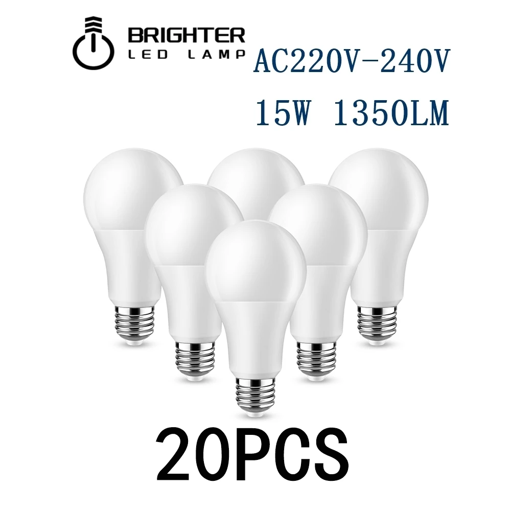 20pcs 220V high power 15W E27 B22 high visible finger high lumen is suitable for chandelier living room down lamp
20pcs 220V high power 15W E27 B22 high visible finger high lumen is suitable for chandelier living room down lamp