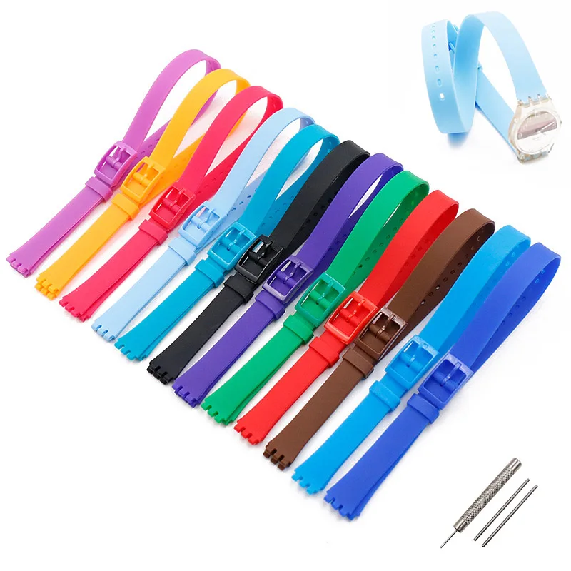 12mm women's watch band accessories compatible with swatch extra long sport watch strap double loop wrist strap bracelet buckle
12mm women's watch band accessories compatible with swatch extra long sport watch strap double loop wrist strap bracelet buckle