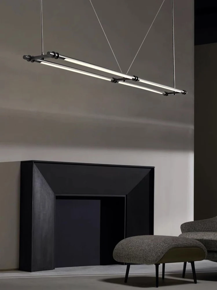 Modern LED Stainless Steel Black Pendant Light, Height Adjustable, Home Decorative Pendant Light for Living Room, Bar...
Modern LED Stainless Steel Black Pendant Light, Height Adjustable, Home Decorative Pendant Light for Living Room, Bar...
