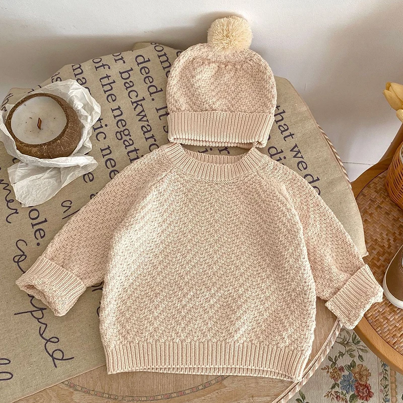 Infant Kids Baby Girls Boys Long Sleeve Solid Color Knit Pullover Sweaters Baby Girls Boys Children's Clothes Sweaters
Infant Kids Baby Girls Boys Long Sleeve Solid Color Knit Pullover Sweaters Baby Girls Boys Children's Clothes Sweaters