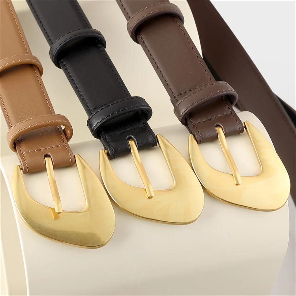 2025 New Genuine Leather Women's Waist Seal Belt Luxury Design Fashion Decoration Korean Style Elegant Wide Belt for Dess Coat
2025 New Genuine Leather Women's Waist Seal Belt Luxury Design Fashion Decoration Korean Style Elegant Wide Belt for Dess Coat