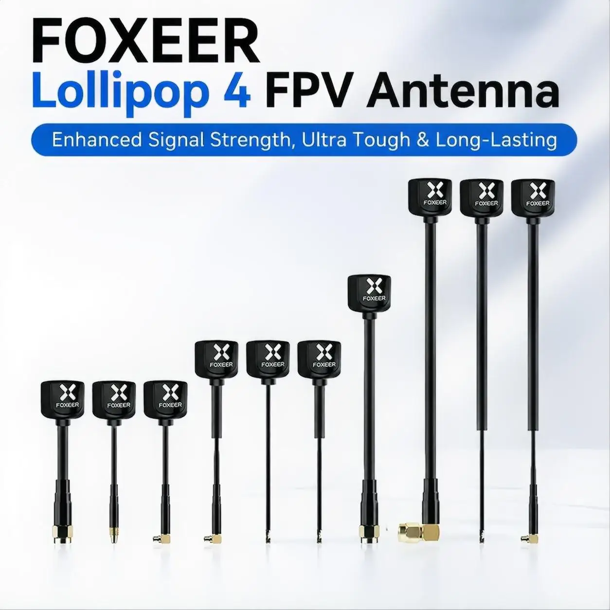FOXEER Lollipop antenna Three generations, four generations 5.8G FPVModel airplane drone Image Transmission Transmitter and Rece
FOXEER Lollipop antenna Three generations, four generations 5.8G FPVModel airplane drone Image Transmission Transmitter and Rece