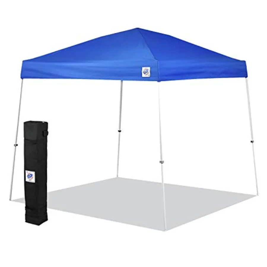 Outdoor canopy for instant pop-up use, polyester fabric, royal blue, lightweight and portable with roller bag and 4-piece spike
Outdoor canopy for instant pop-up use, polyester fabric, royal blue, lightweight and portable with roller bag and 4-piece spike