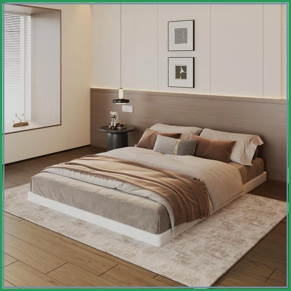 3 Inch Heavy Duty Low Profile Full Box Springs, Metal Bed Base with Fabric Cover, Noise-Free Easy Assembly
3 Inch Heavy Duty Low Profile Full Box Springs, Metal Bed Base with Fabric Cover, Noise-Free Easy Assembly