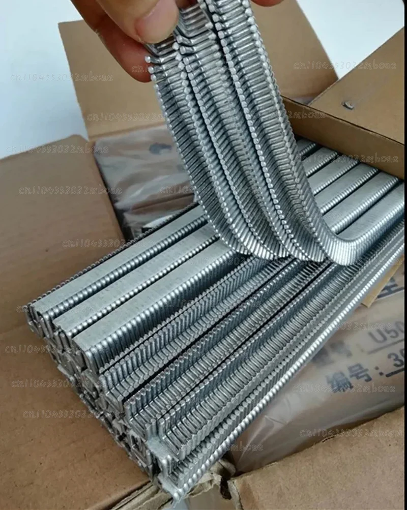 1 box U shape 506 503 508 Buckle Staples for Manual Sausage Clipper Plastic Bag Strapping Machine
1 box U shape 506 503 508 Buckle Staples for Manual Sausage Clipper Plastic Bag Strapping Machine