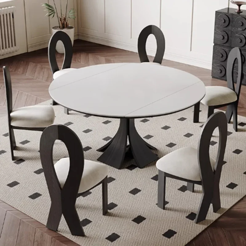 Space Saving Round Dining Table Nordic Modern Console Kitchen Dining Table Designer Lounge Mesas De Jantar Living Room Furniture
Space Saving Round Dining Table Nordic Modern Console Kitchen Dining Table Designer Lounge Mesas De Jantar Living Room Furniture