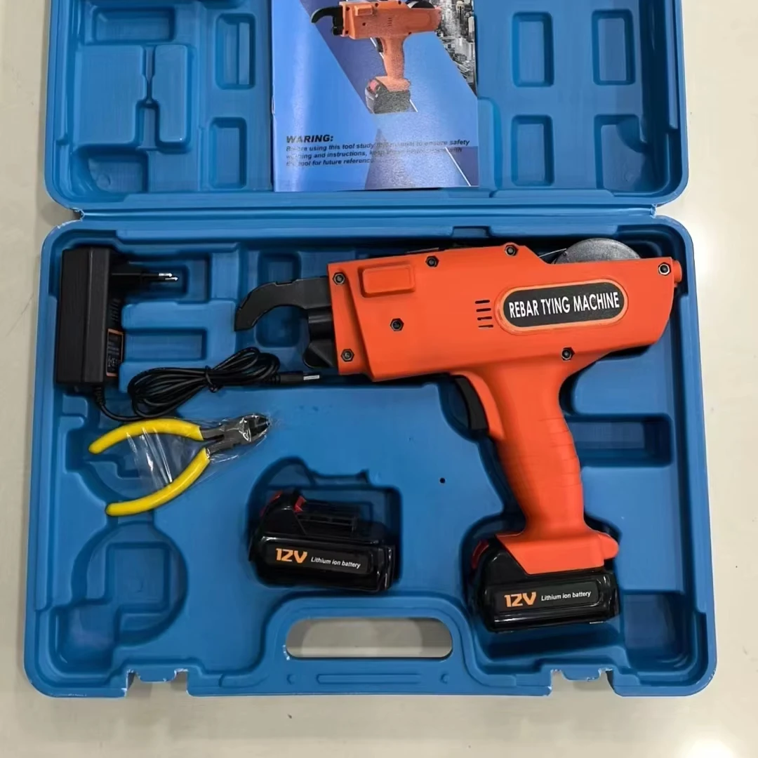 Small Model Automatic Hand Rebar Tying Tool Lithium Battery Steel bar Wire Coil Binding Machine, Reinforcing bar Binding Machine
Small Model Automatic Hand Rebar Tying Tool Lithium Battery Steel bar Wire Coil Binding Machine, Reinforcing bar Binding Machine