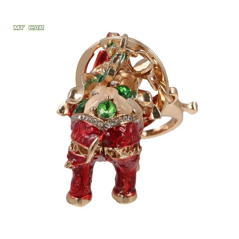 Fashion 3D Metal Elephant Keychain Rhinestone Alloy Decor Elephant Keyrings Animal Key Holder Elephant Pendant Bag Pendant
Fashion 3D Metal Elephant Keychain Rhinestone Alloy Decor Elephant Keyrings Animal Key Holder Elephant Pendant Bag Pendant