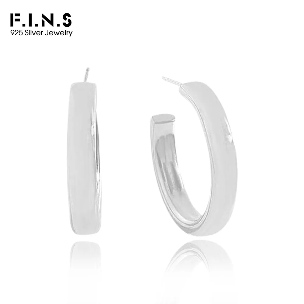 F.I.N.S, гладкие серьги-гвоздики из чистого серебра 925 пробы C-образной формы, минималистичный пирсинг, большие эффектные ювелирные изделия для ушей, антиаллергенные
F.I.N.S, гладкие серьги-гвоздики из чистого серебра 925 пробы C-образной формы, минималистичный пирсинг, большие эффектные ювелирные изделия для ушей, антиаллергенные